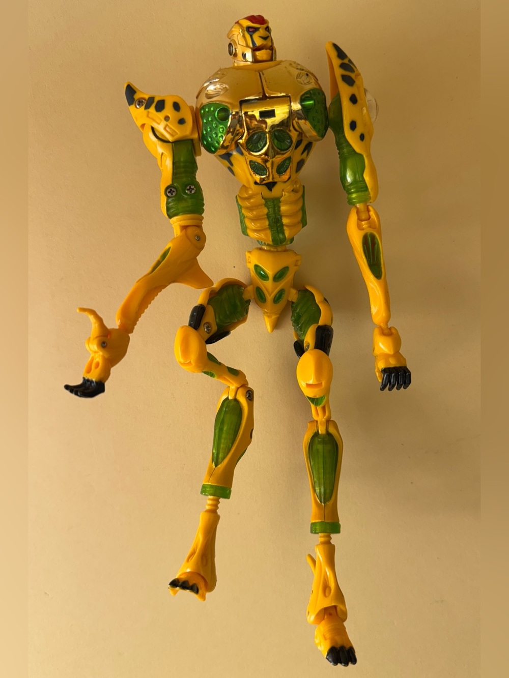 Vintage Transformers Beast Machines Cheetor Mega Class 1999 Hasbro Figure Loose